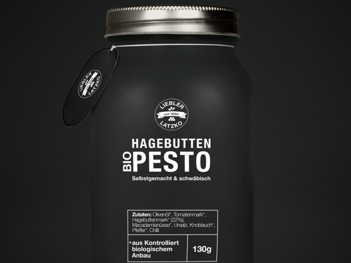 Liebler-Latzko Etikett Pesto